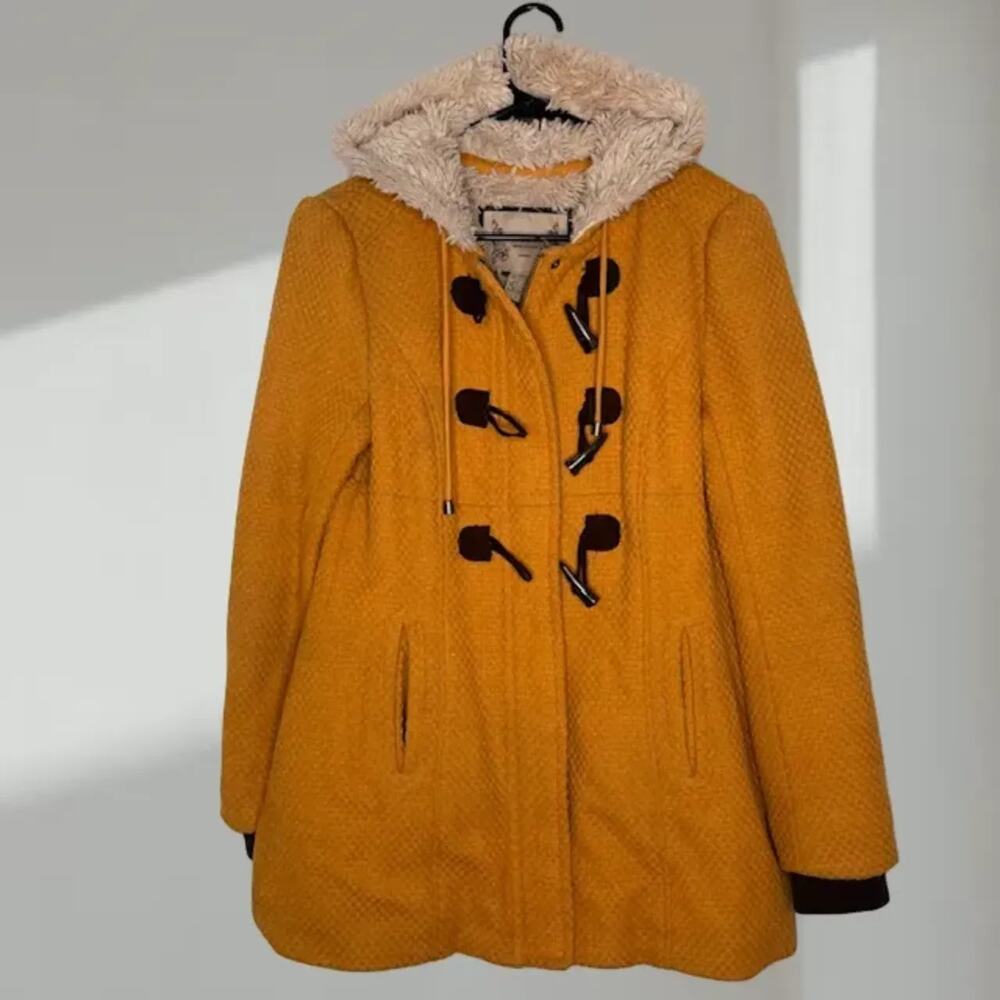 Ruff Hewn Wool Blend Toggle Coat (Women’s Small)